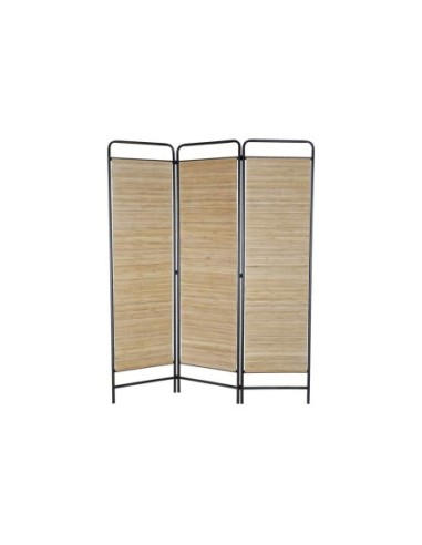 Biombo Bambu Metal 148x2x180 Marron...