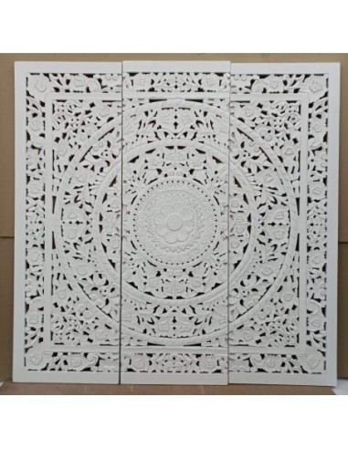 Cabecero Cama Set 3 Mdf 180x3,5x180 Mandala Decape