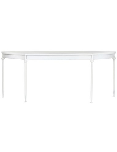 Consola Metal 195x44x81 13,50 Blanco