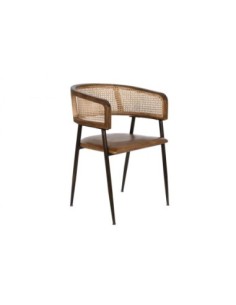 Butaca Piel Madera 52x56x78...