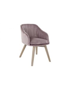 Butaca Poliester Rubberwood...