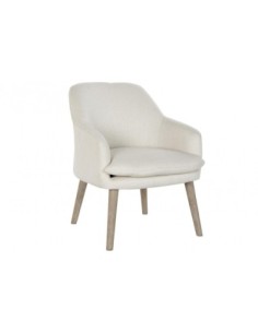 Butaca Poliester Rubberwood...