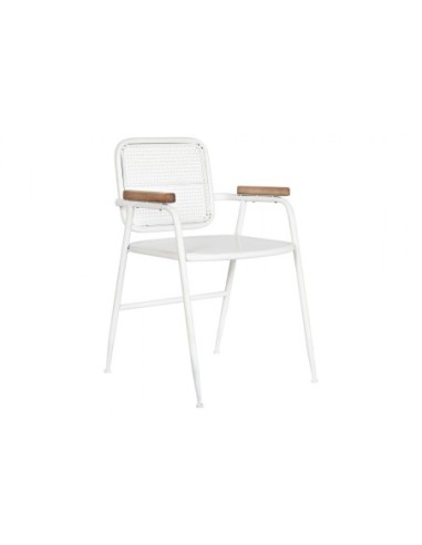 Silla Metal 51x56x78 Blanco (Pack De 2 Uds)