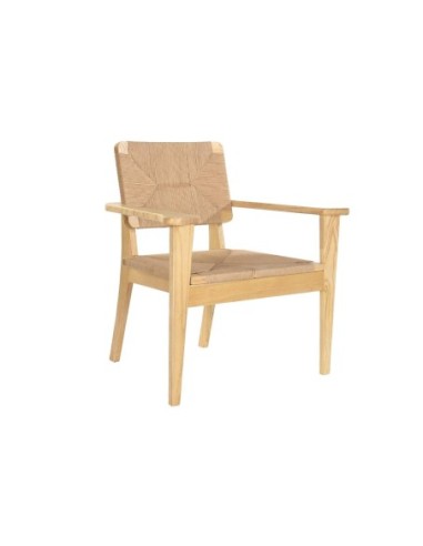 Silla Olmo Fibra 83x62x84 Natural  (Pack De 2 Uds)