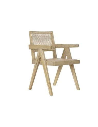 Silla Olmo Ratan 56,5x60x86 Rejilla Natural (Pack De 2 Uds)