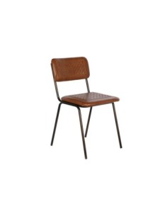 Silla Piel Hierro 46x52x78...