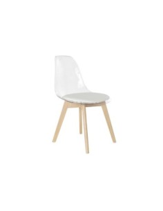 Silla Policarbonato Madera...