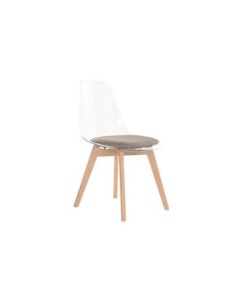 Silla Policarbonato Madera...