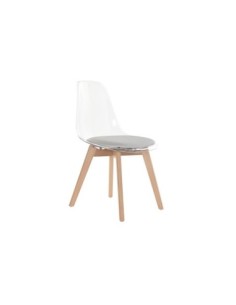 Silla Policarbonato Madera...