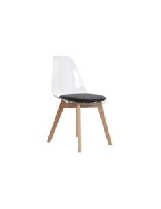 Silla Policarbonato Madera...