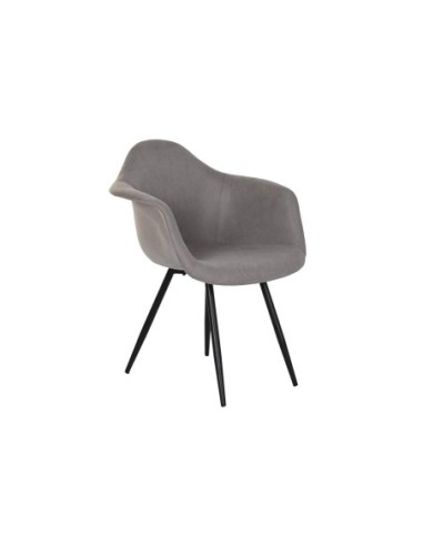 Silla Poliester 64x63x80 Gris  (Pack De 2 Uds)