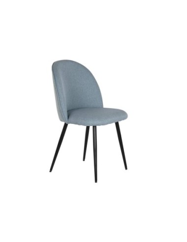 Silla Poliester Metal 50x52x84 Azul (Pack De 2 Uds)