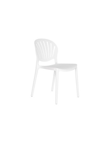 Silla Pp 44,5x55,5x81 Tratamiento Uv Blanco (Pack De 4 Uds)