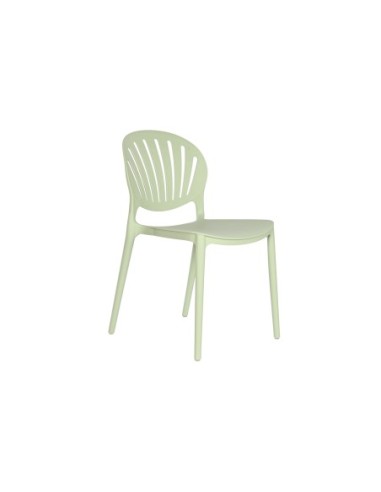 Silla Pp 44,5x55,5x81 Tratamiento Uv Verde (Pack De 4 Uds)