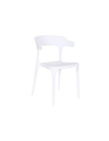 Silla Pp 52x51x77 Tratamiento Uv Blanco (Pack De 4 Uds)