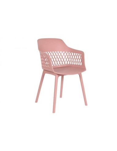 Silla Pp 55x57x83,5 Rosa (Pack De 4 Uds)