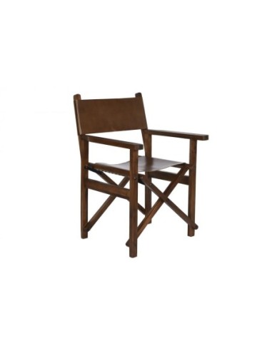 Sillon Piel Madera 56x59x84 Director Marron (Pack De 2 Uds)