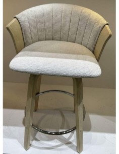 Taburete Madera Poliester...