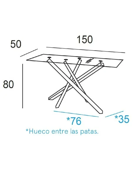 Consola Lersa Medidas Consola Lersa Medidas