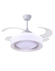 Ventilador DC TITAN blanco,...