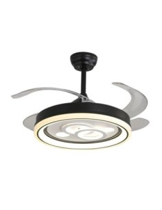 Ventilador DC DAFNE negro,...