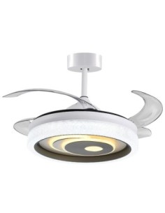 Ventilador DC TRIO blanco,...