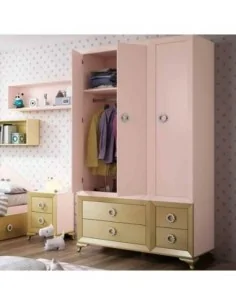 Armario Juvenil rosa