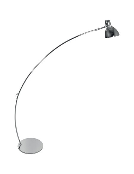 Lámpara de Pie EVELYN 1xE27 L.30xAn.120xAl.145cm Cromo