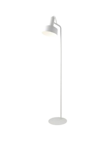 Lámpara de Pie LEANA 1xE27 L.25xAn.36xAl.136cm Blanco