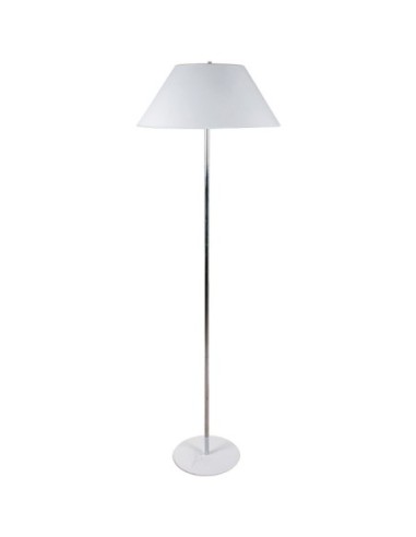 Lámpara de Pie NATÁLIA 1x2GX13 T5 circ. Al.157xD.50cm Blanco/Cromo