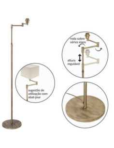 Lámpara de Pie SPACE brazo...