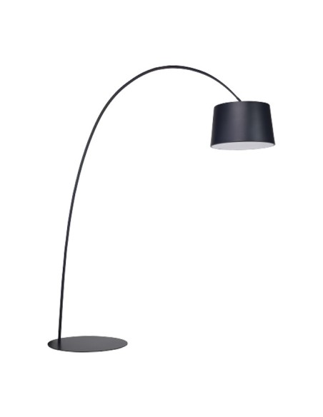Lámpara de Pie ESTRELA 1xE27 C.157xL.60xAlt.208.cm Negro