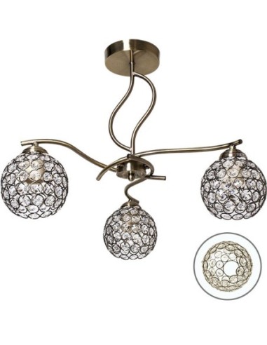 Lámpara de Techo Balbina 3xE27...