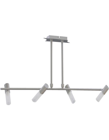 Lámpara de Techo DINIS 4xG9 L.90xAn.19xAl.Reg.cm Niquel