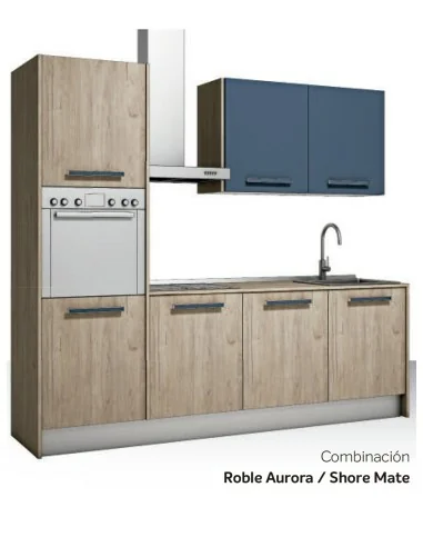 Conjunto Cocina Roble Aurora / Shore Mate