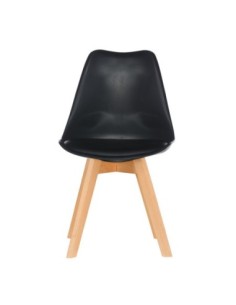Pack 4 Sillas Nordic Negras...