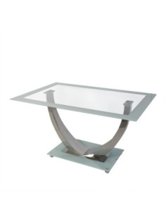 Mesa Unique Blanca Pata...