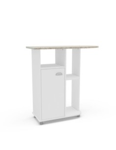 Mueble Planchador Blanco...