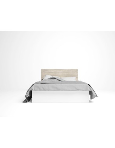 Cama Abatible Sahara 140x190 Sahara/Blanco Mate C/