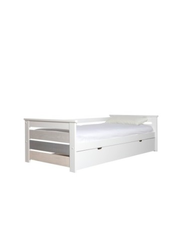 Cama Nido Romantica 90x190 Bl./Multicol. C/Sma