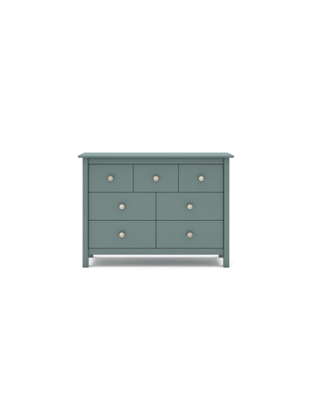 Comoda Max 4+3c Verde Petroleo