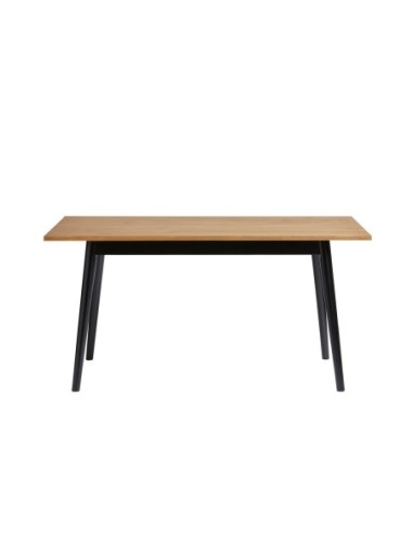 Mesa Rect. Lucie 150cm Cera Ir/Negro