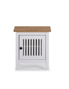 Mesita Bruna 1p Cera/Blanco...