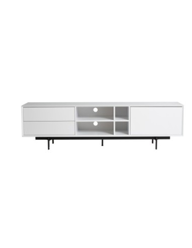 Mueble Tv Beatriz 1p2c 180cm Blanco