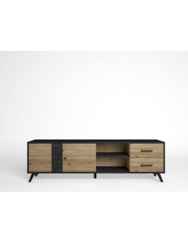 Mueble Tv Bocami (2 puertas 2 cajones)2h Bocamina/Natural