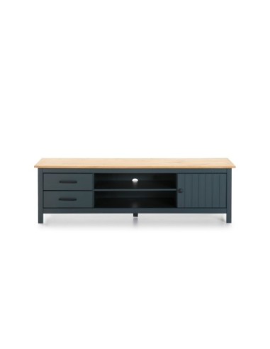 Mueble Tv Miranda 1p2h2c Azul 7546/Cer