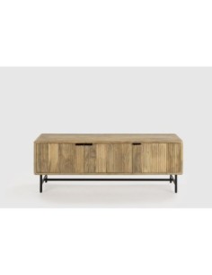 Mueble Tv Mundra 3p Madera...
