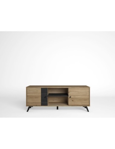 Mueble Tv Natura 2p2h Natural/Bocamina