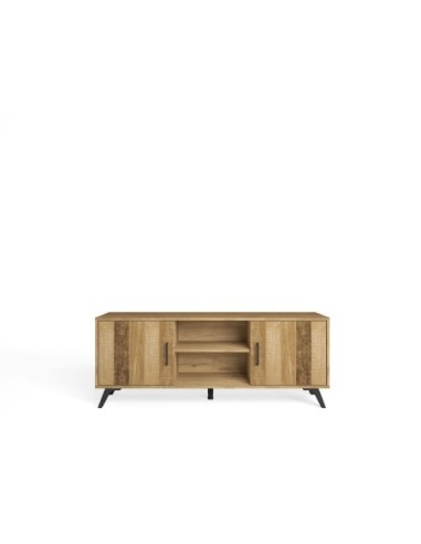 Mueble Tv Nordic 2p2h Natural/Serigrafia