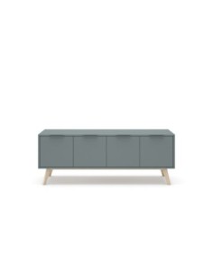 Mueble Tv Pisco 4p Verde...